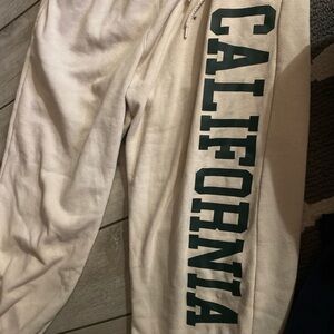 Reflex Cozy Cream Sweatpants